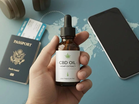 ¿Se puede llevar el CBD en el avión?